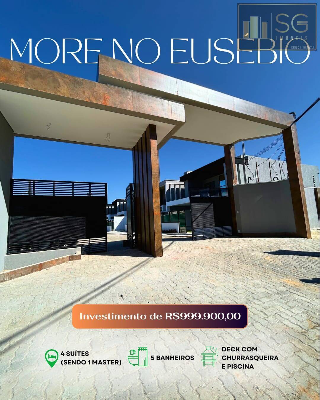 Casa de Condomínio, 4 quartos - Foto 2