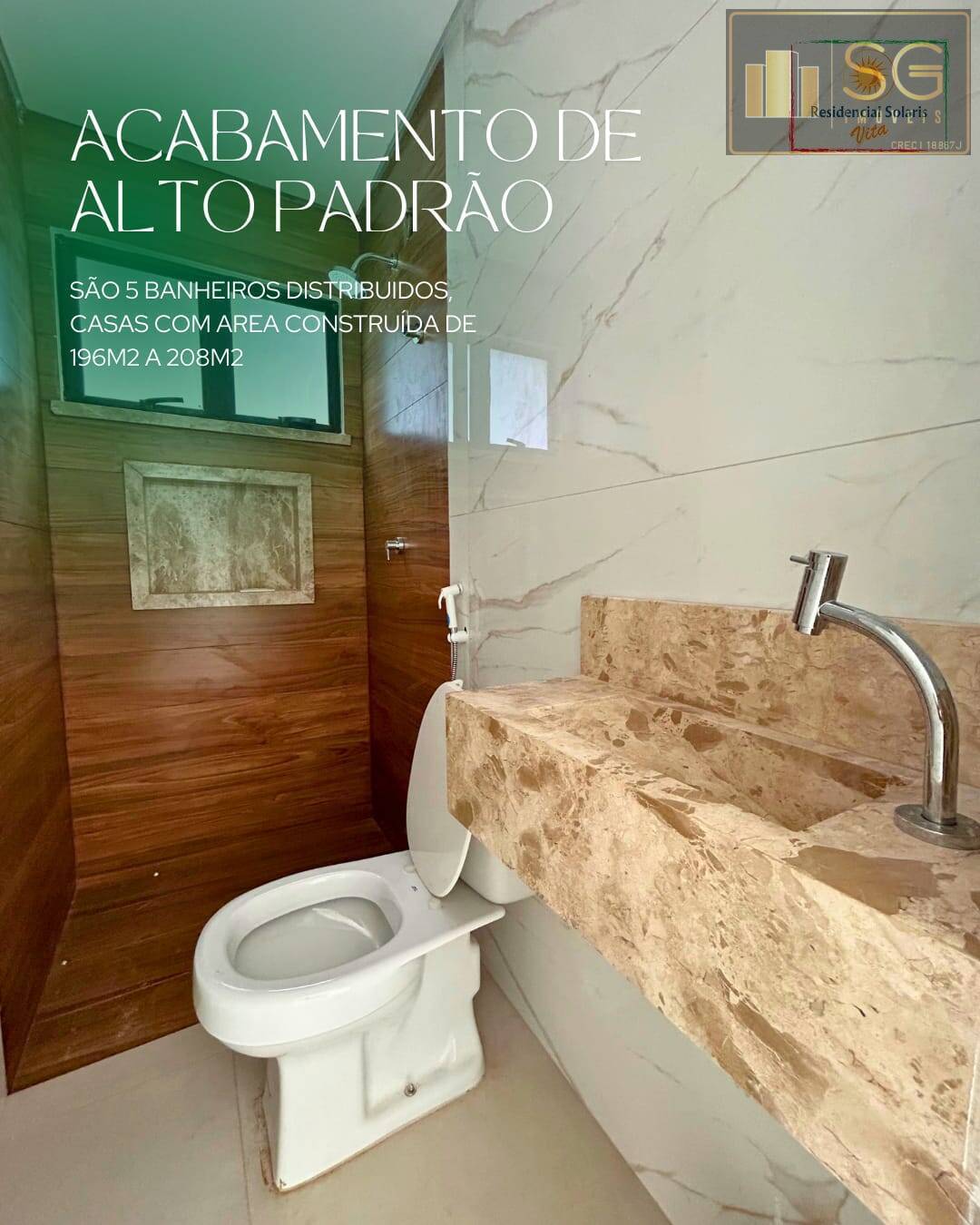 Casa de Condomínio, 4 quartos - Foto 4