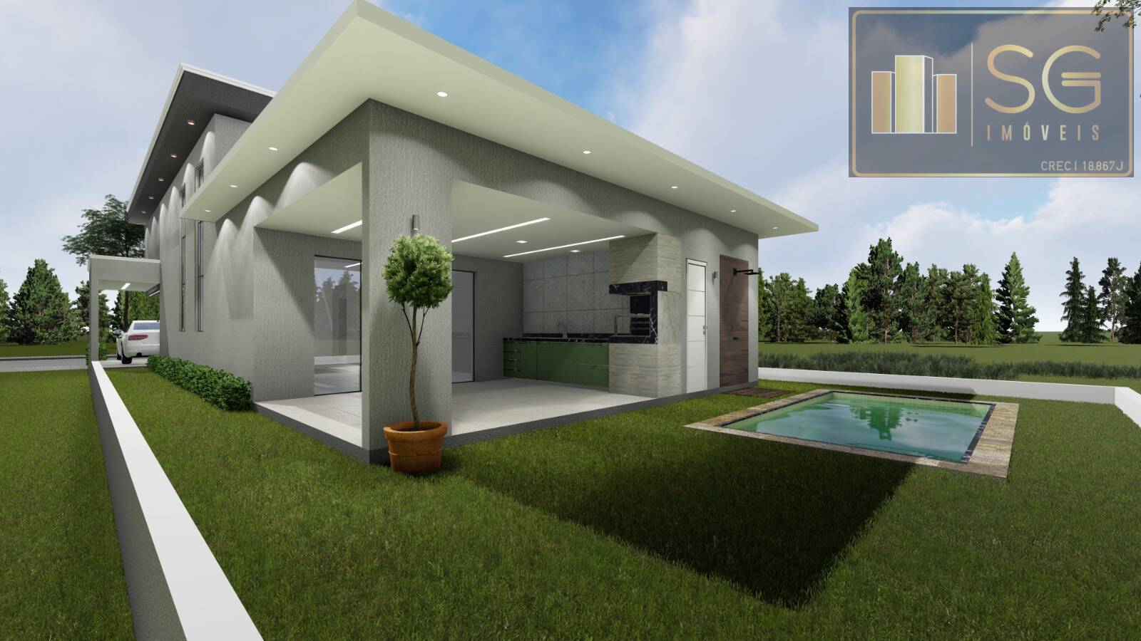 Casa de Condomínio, 3 quartos - Foto 4