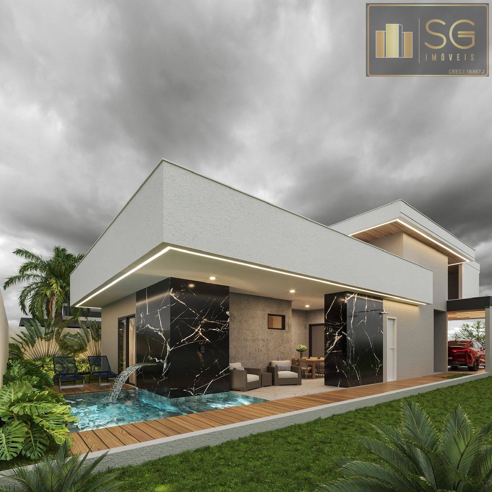 Casa de Condomínio, 3 quartos - Foto 4