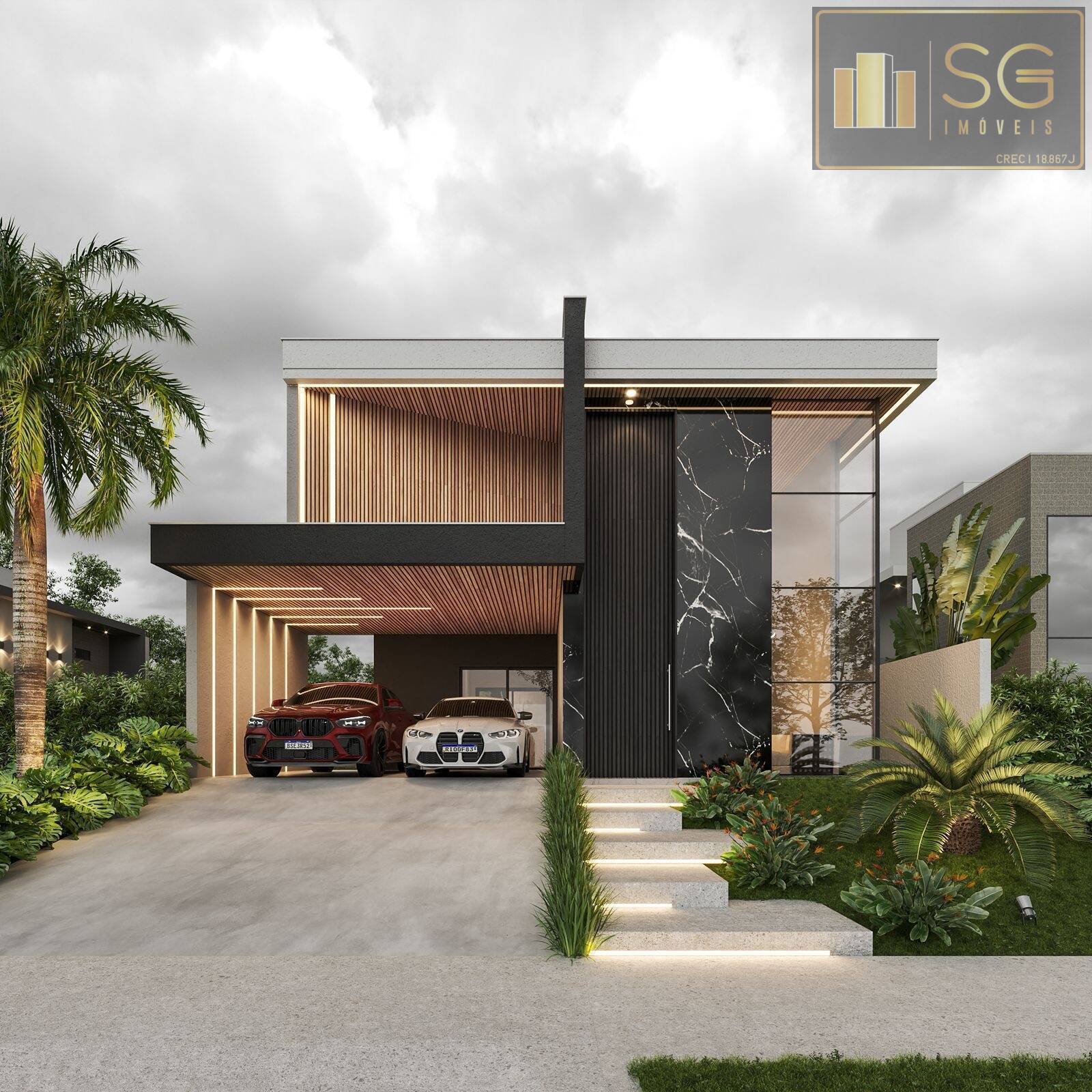 Casa de Condomínio, 3 quartos - Foto 1