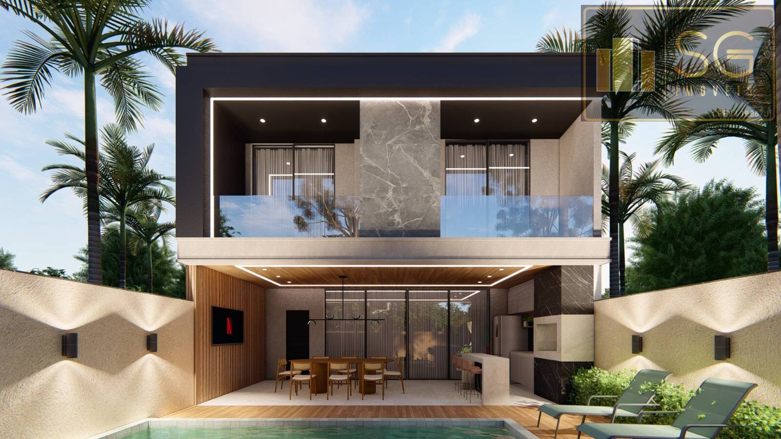 Casa de Condomínio, 4 quartos - Foto 4