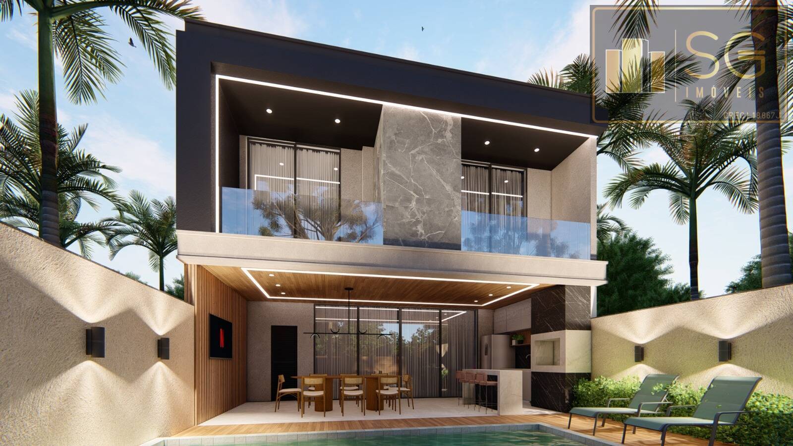 Casa de Condomínio, 4 quartos - Foto 5