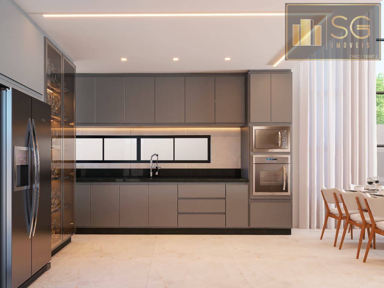 Casa de Condomínio, 3 quartos - Foto 4