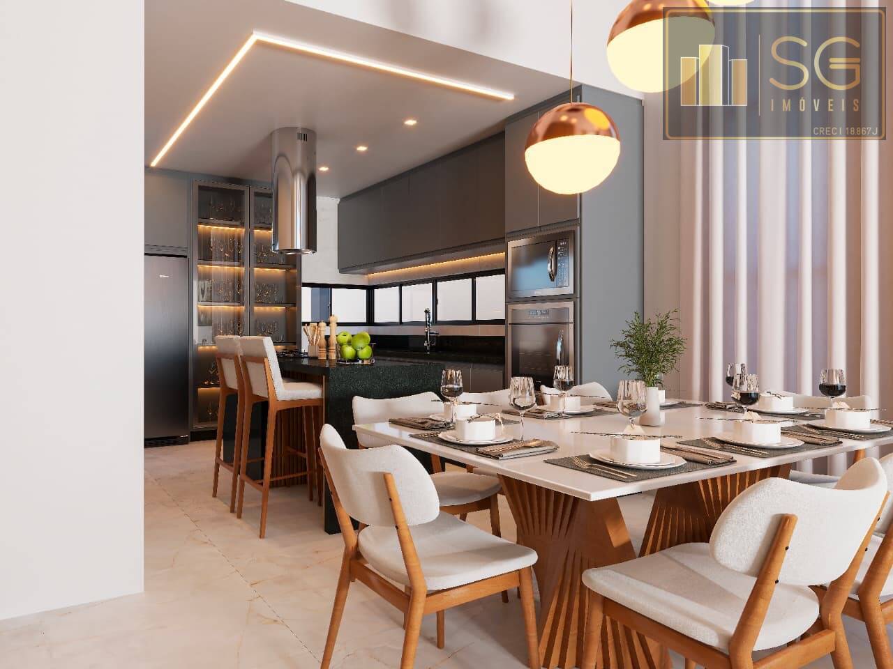 Casa de Condomínio, 3 quartos - Foto 1