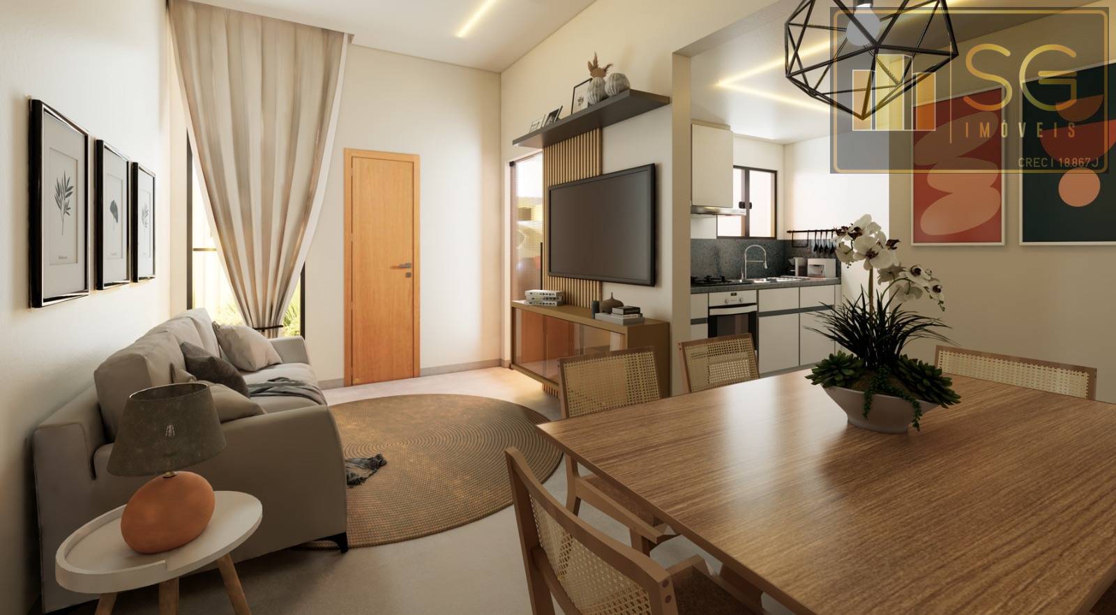 Casa, 3 quartos, 90 m² - Foto 1