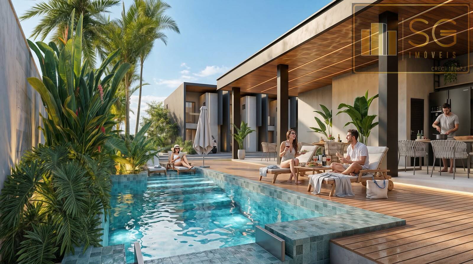 Casa de Condomínio, 3 quartos - Foto 6
