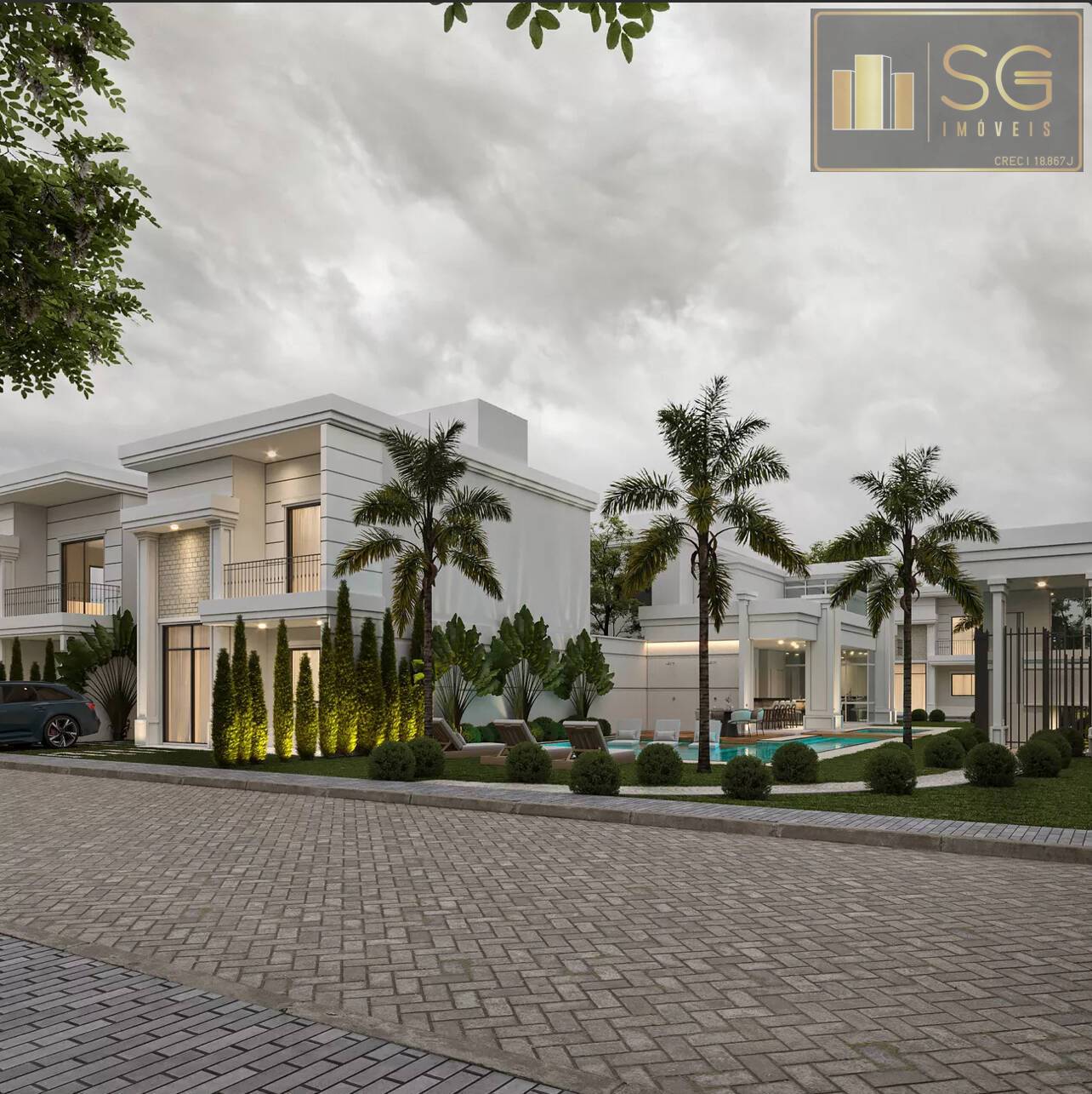 Casa de Condomínio, 4 quartos - Foto 1