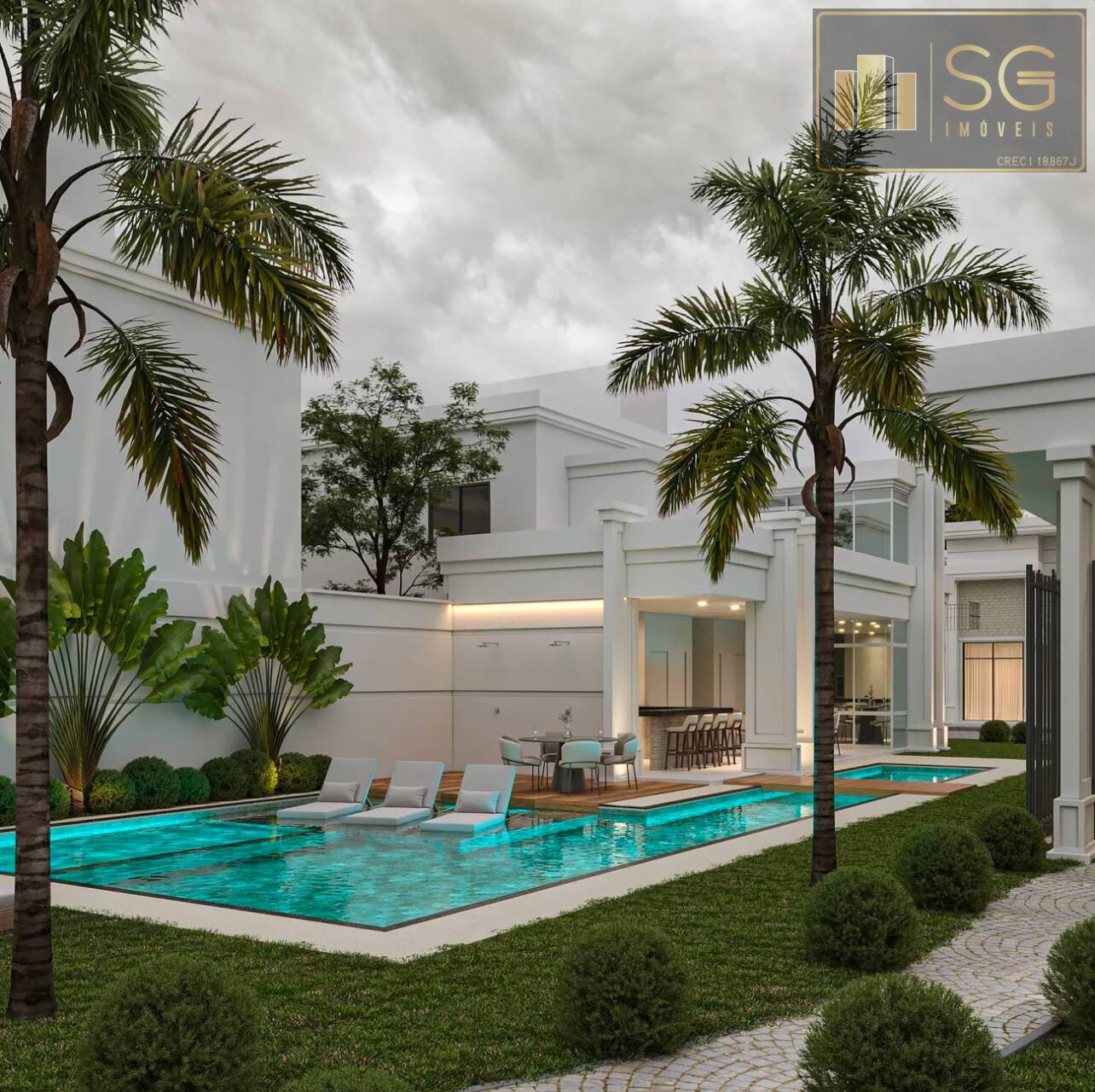 Casa de Condomínio, 4 quartos - Foto 2