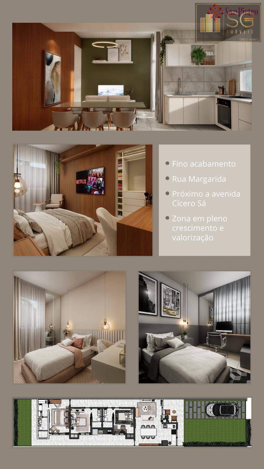 Casa, 3 quartos, 93 m² - Foto 7